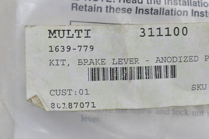 New OEM Arctic Cat Purple Brake Lever Kit NOS