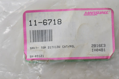 Marshall 1760044, 11-6718 Sprocket 21T NOS