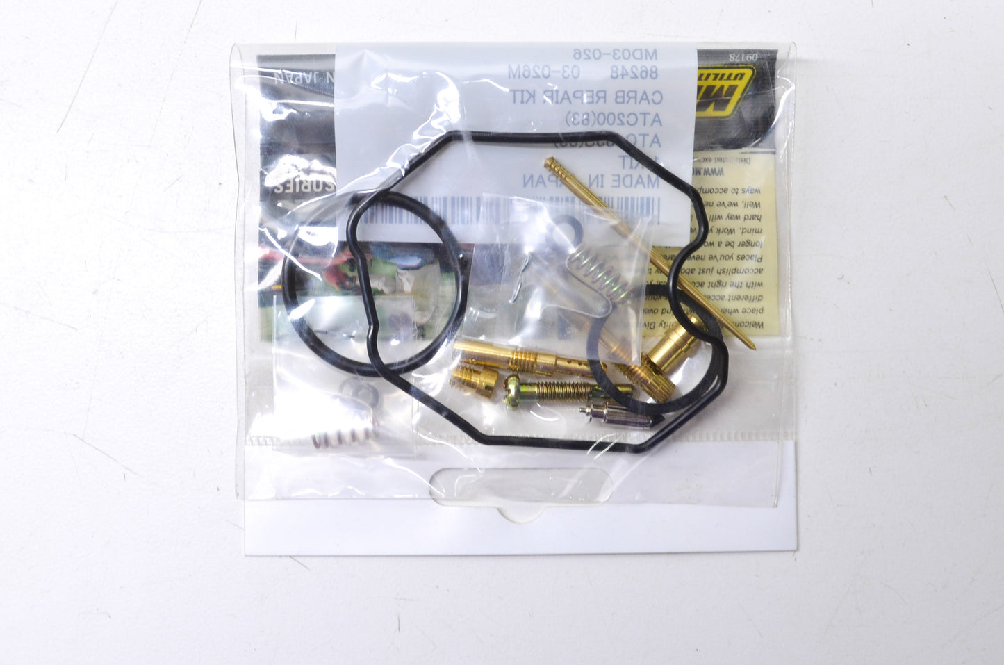 New OEM Moose Carburetor Rebuild Kit NOS
