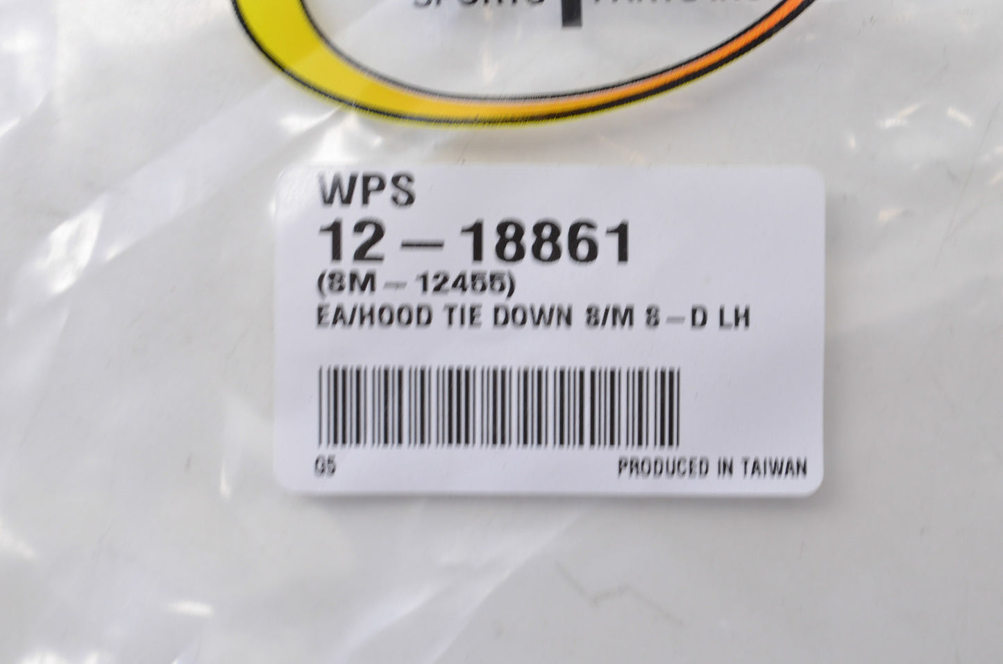SPI 12-18861, M-12455 Hood Tie Down NOS