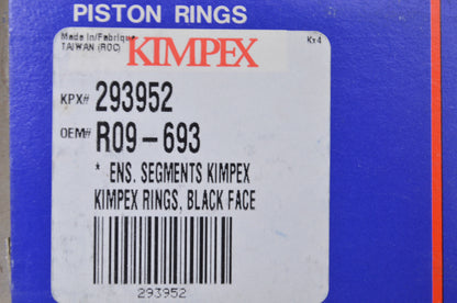 Kimpex 293952, R09-693, KR09-693 Piston Ring Kit NOS