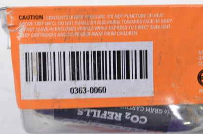 New OEM Moose CO2 Cartridge Refill Kit NOS