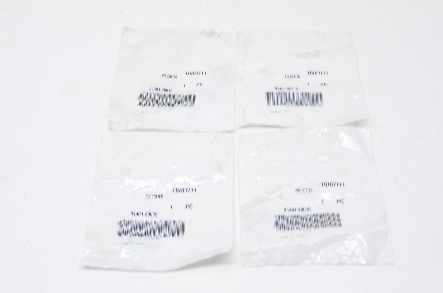 OEM Yamaha 91401-20015-00 Cotter Pins Qty 4 NOS