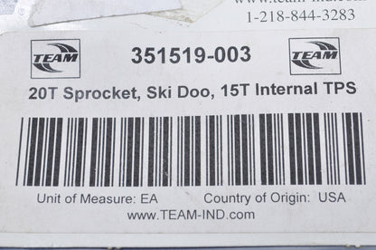 New OEM Team 20 Tooth Sprocket NOS