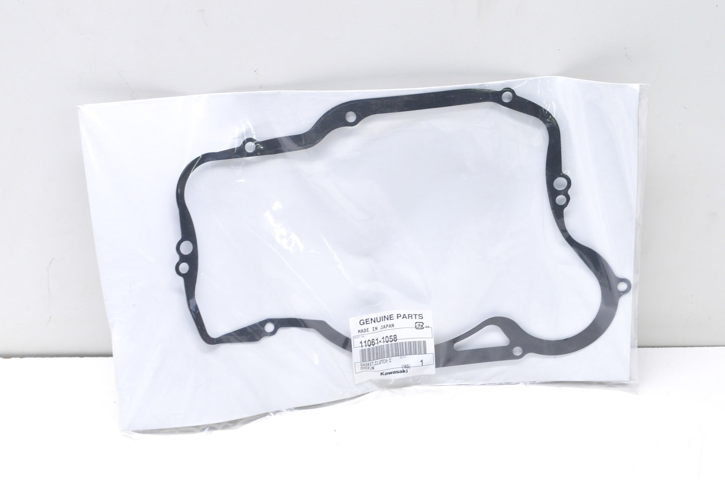 OEM Kawasaki 11061-1058 Inner Clutch Cover Gasket NOS