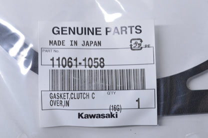 OEM Kawasaki 11061-1058 Inner Clutch Cover Gasket NOS