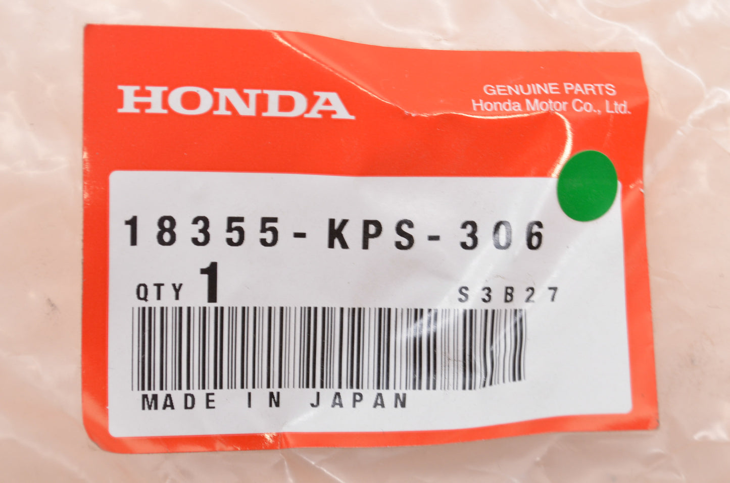 New OEM Honda Arrester Assembly NOS