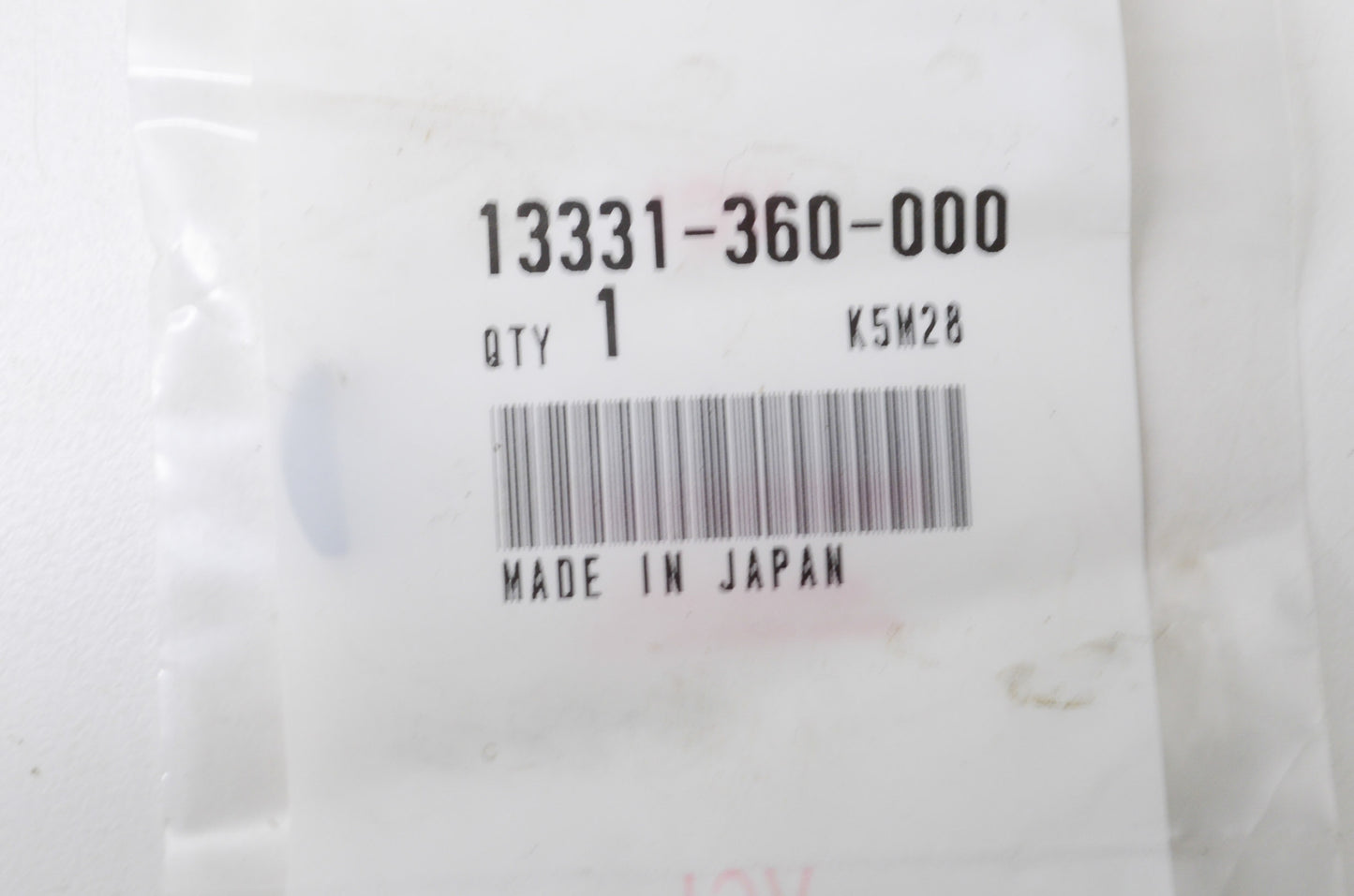 OEM Honda 13331-360-000 Key 25X14 NOS