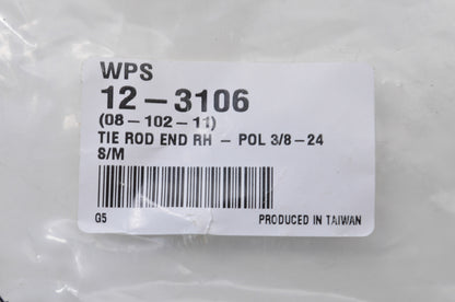 SPI 08-102-11, 12-3106 Right Tie Rod End NOS