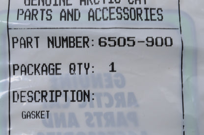 OEM Arctic Cat 6505-900 Gasket NOS