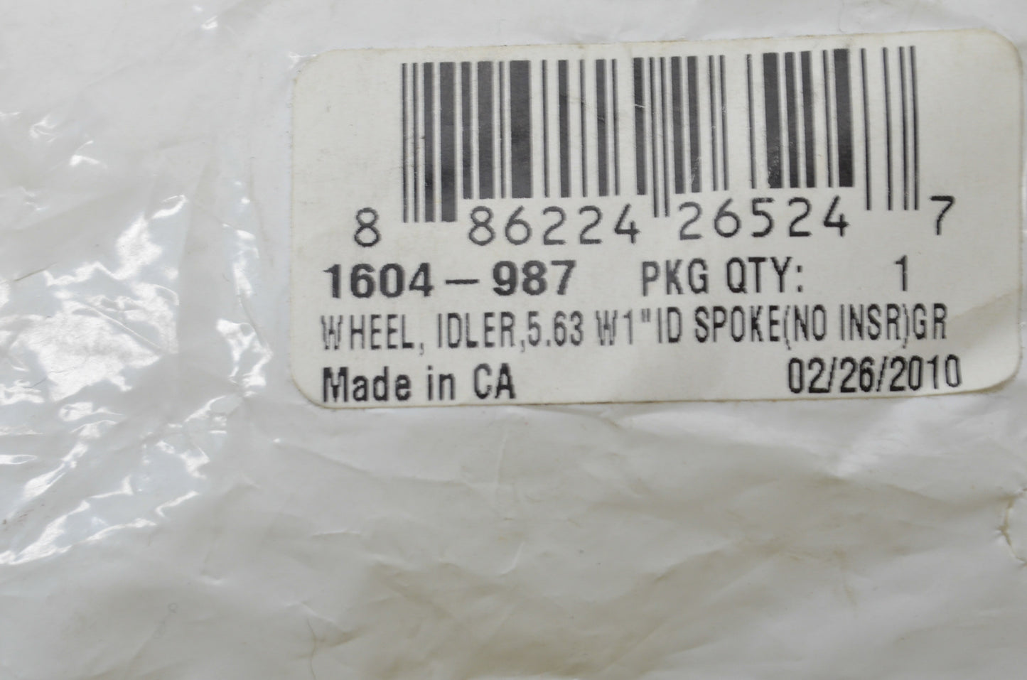 New OEM Arctic Cat Green Wheel NOS