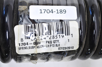 Black Left Hand Suspension Spring NOS