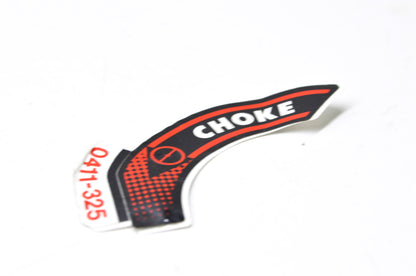 New OEM Arctic Cat Choke Decal NOS