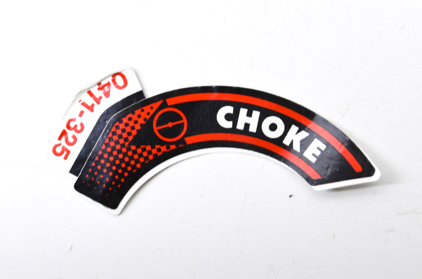 New OEM Arctic Cat Choke Decal NOS