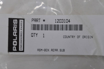 OEM Polaris 1203104 Rear Box Assembly NOS