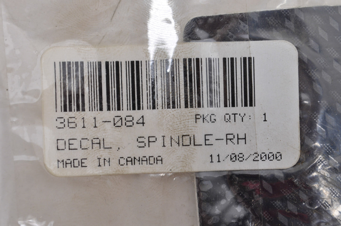 OEM Arctic Cat 3611-084 Right Spindle Decal NOS