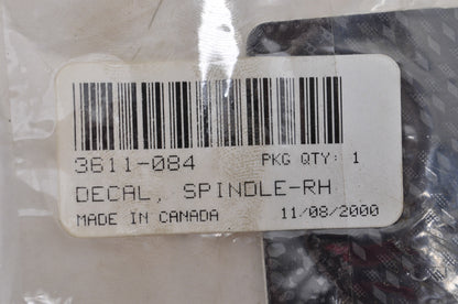 OEM Arctic Cat 3611-084 Right Spindle Decal NOS