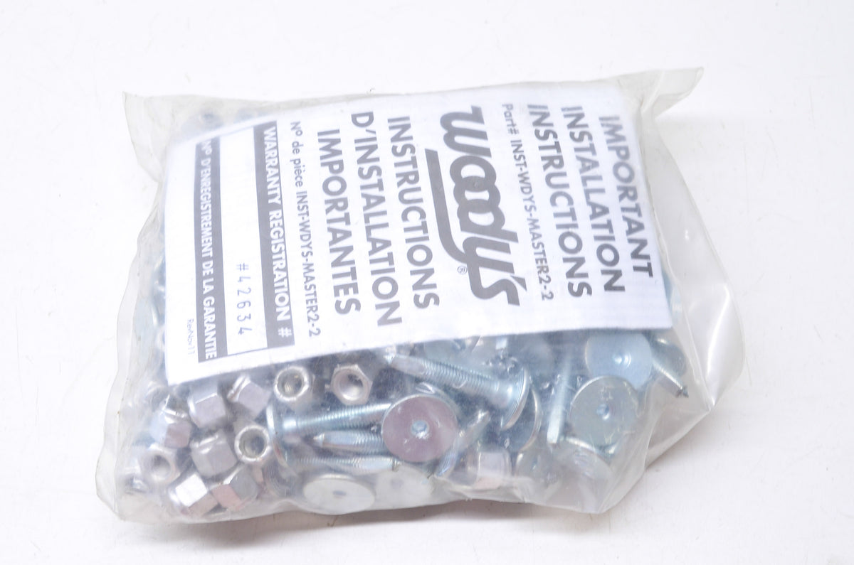 Woody's 1250-0272 Mega-Bite Aluminum Nut 1.325' 5/16' NOS