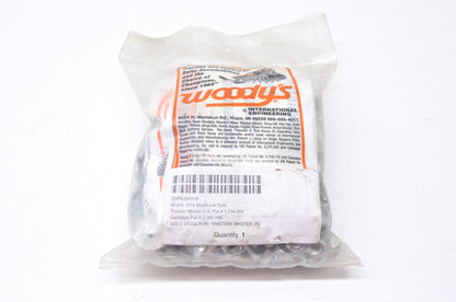 Woody's GDP6-9205-B 5/16 Stud/Lock Nut Qty 96 NOS