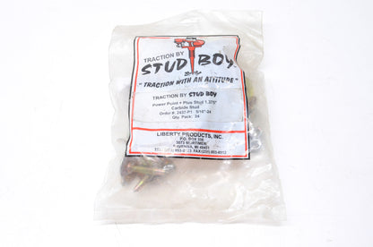 New Stud Boy Power Point + Plus Stud 1.375' QTY 24 NOS