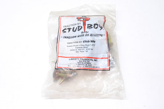New Stud Boy Power Point + Plus Stud 1.375' QTY 24 NOS