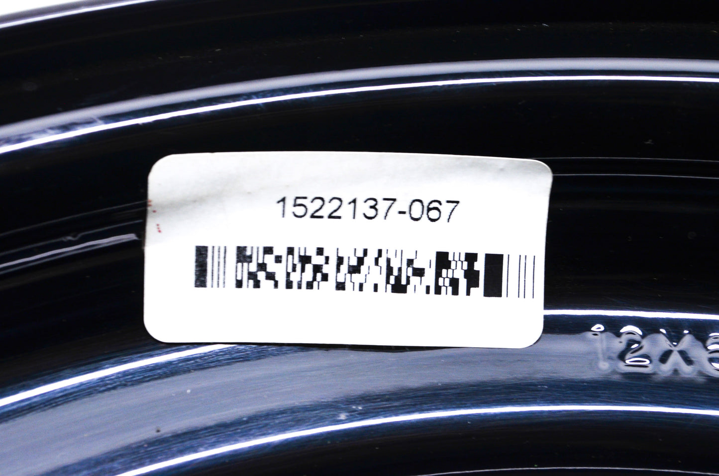 Black Wheel Rim 12x6 NOS