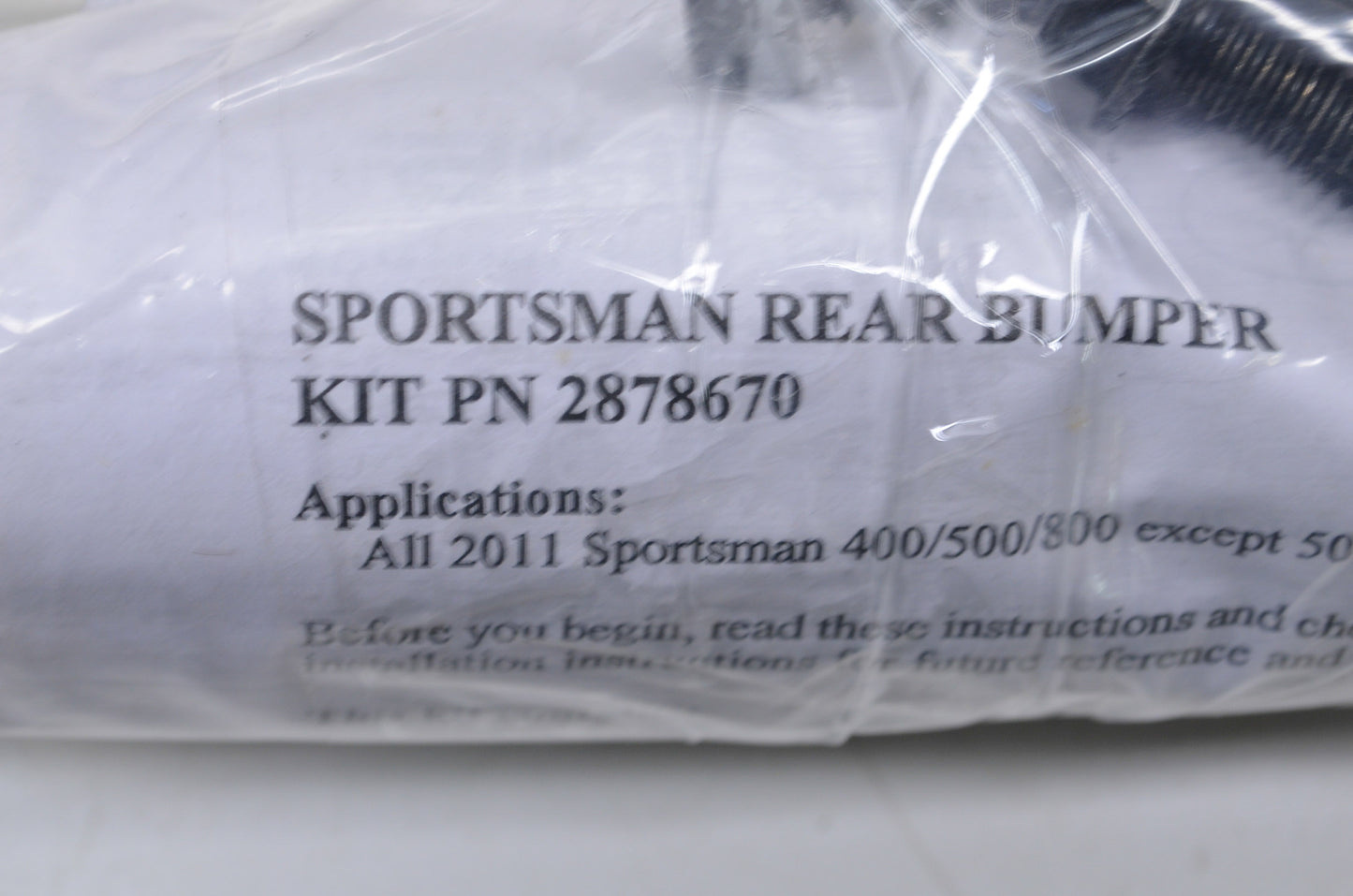 OEM Polaris 2878670 Rear Brush Guard NOS