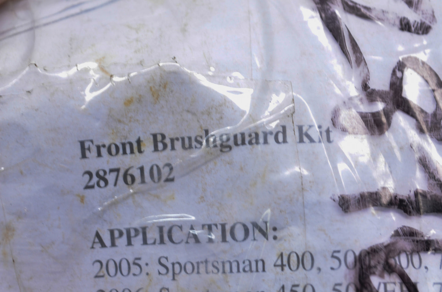 New OEM Polaris Front Brushguard Kit NOS