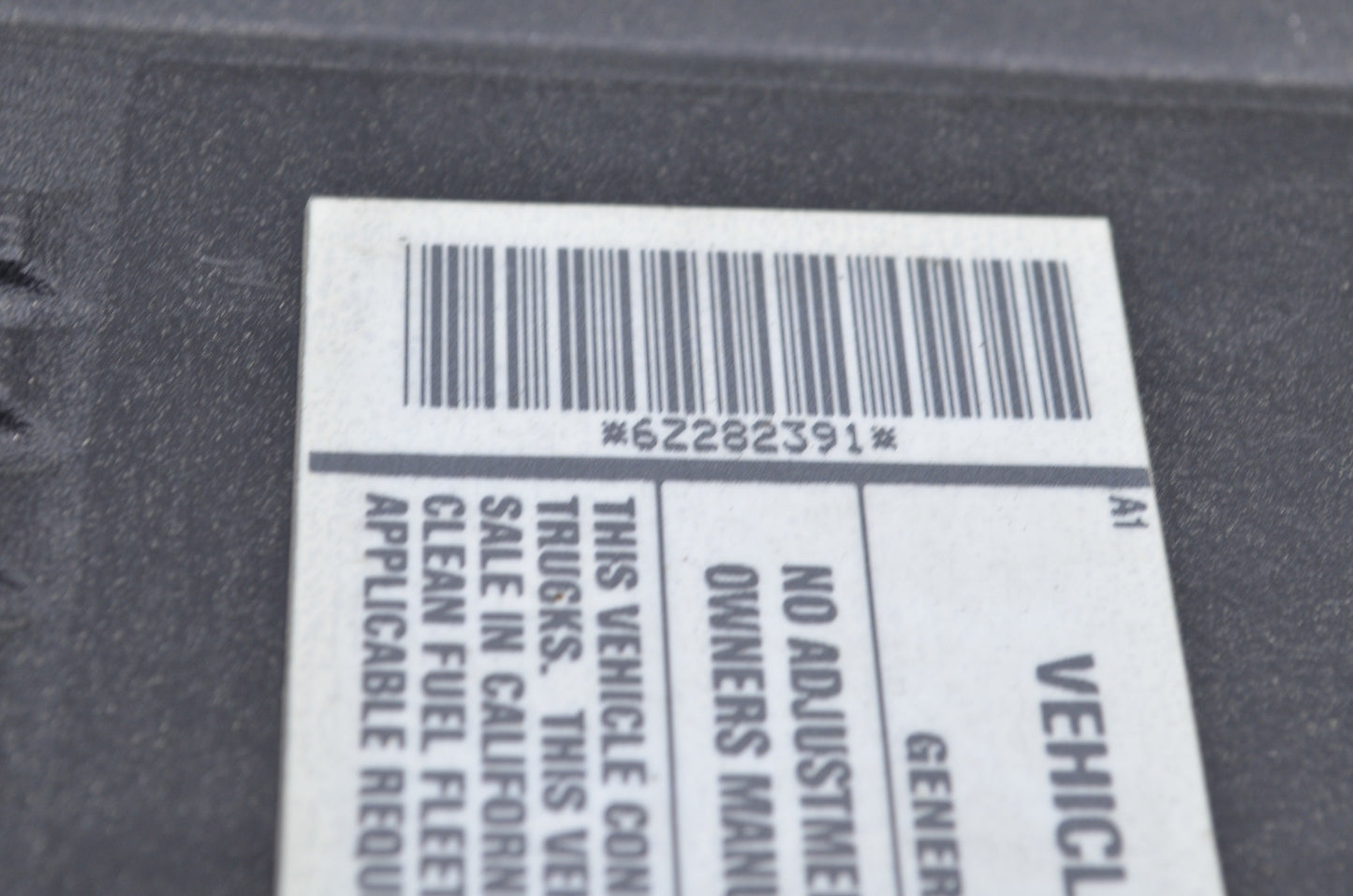 GM 6Z282391 2006 Vehicle Emission Control Module