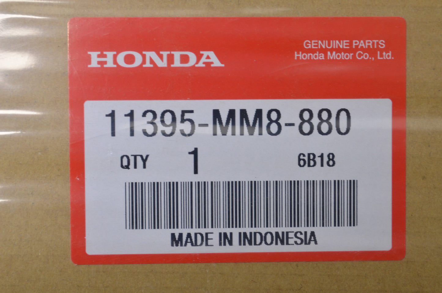 OEM Honda 11395-MM8-880 Left Gasket NOS