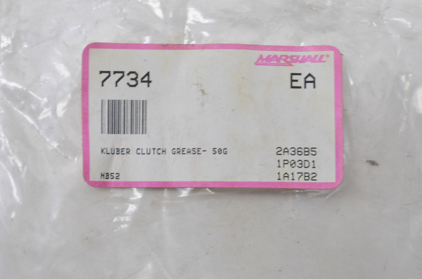 New OEM Kluber Isoflex Topas NB 52 Special Rolling Bearing Grease 50 Gram Tube N