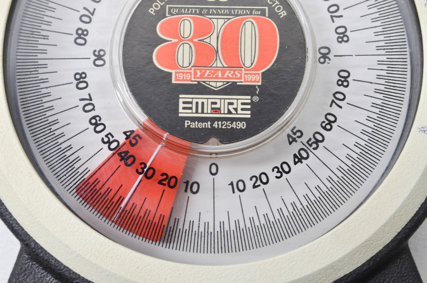 Empire 4125490 Polycast Magnetic Protractor