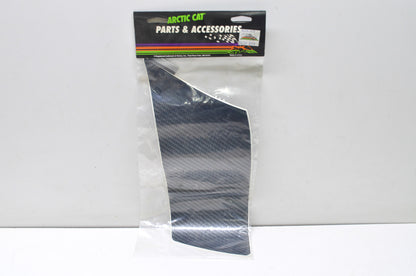 New OEM Arctic Cat Black/Silver Hood Decal Kit NOS