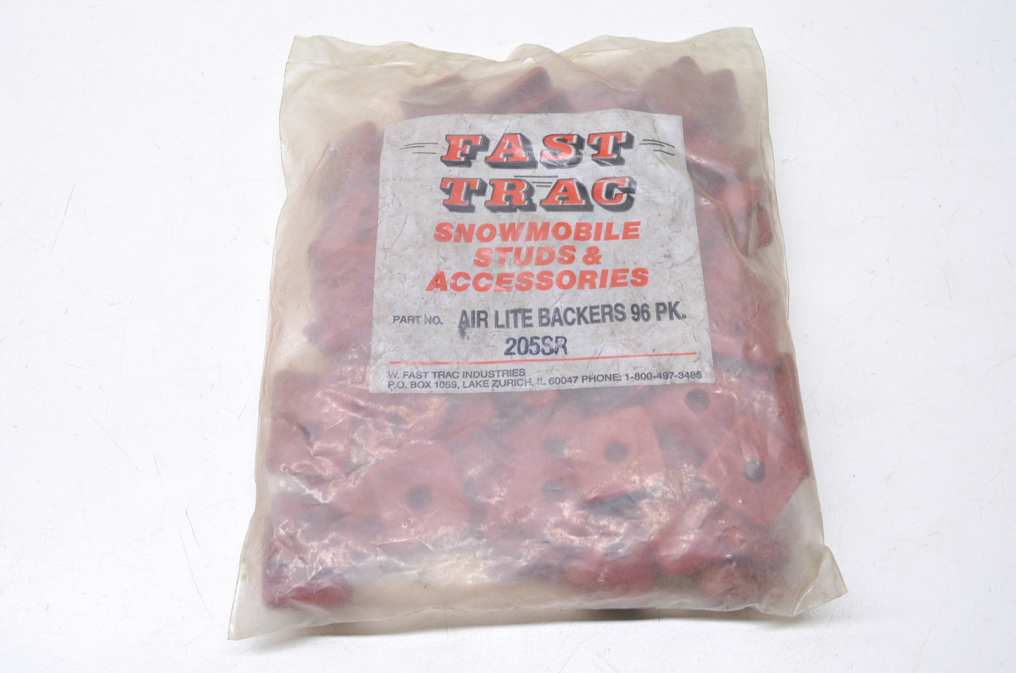 New OEM Fast Trac Red Air Lite Backer 5/16 96 Piece Kit NOS