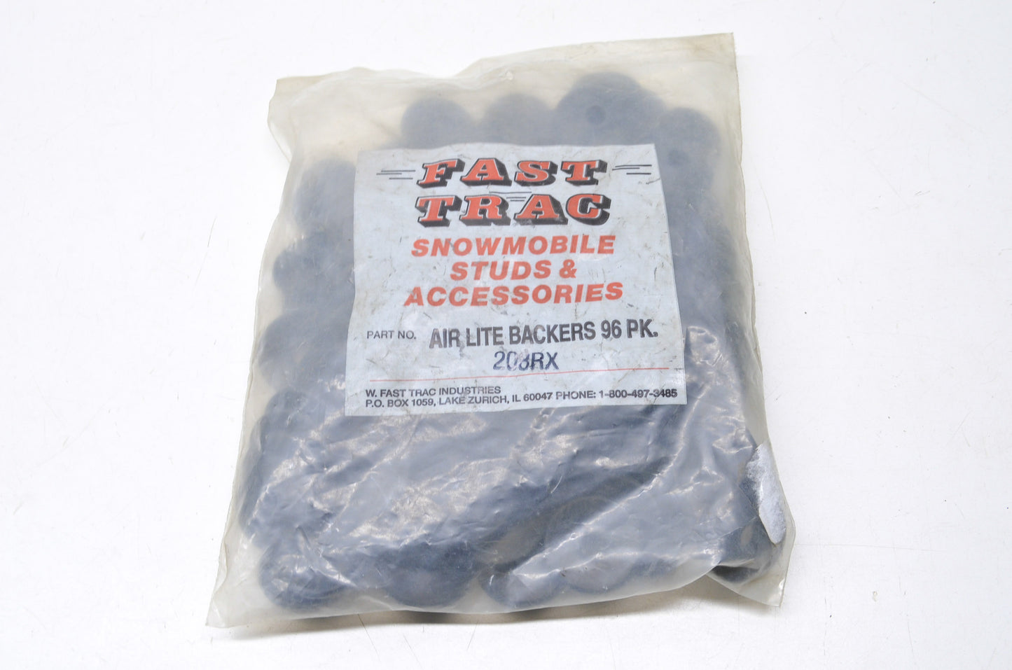 New OEM Fast Trac Black Air Lite Backer 5/16 96 Piece Kit NOS