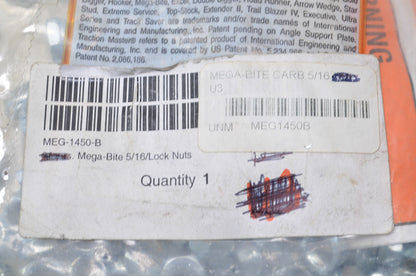 Woody's MEG-1450-B 5/16 Lock Nut 190 Piece Kit NOS