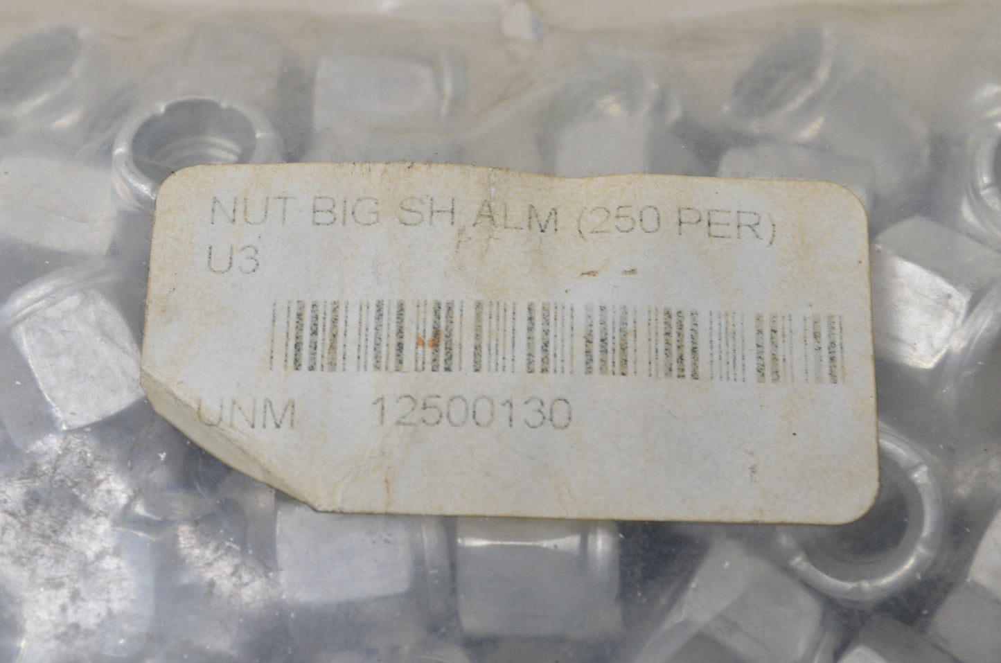 Woody's ALN-4500, 12500130 Big Nut for Track Stud 250 Piece Kit NOS