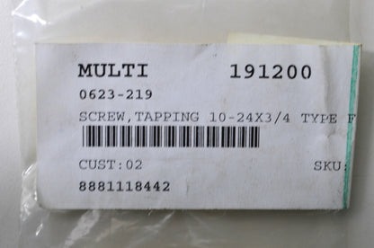 OEM Arctic Cat 0623-219 Tapping Screw QTY 2 NOS