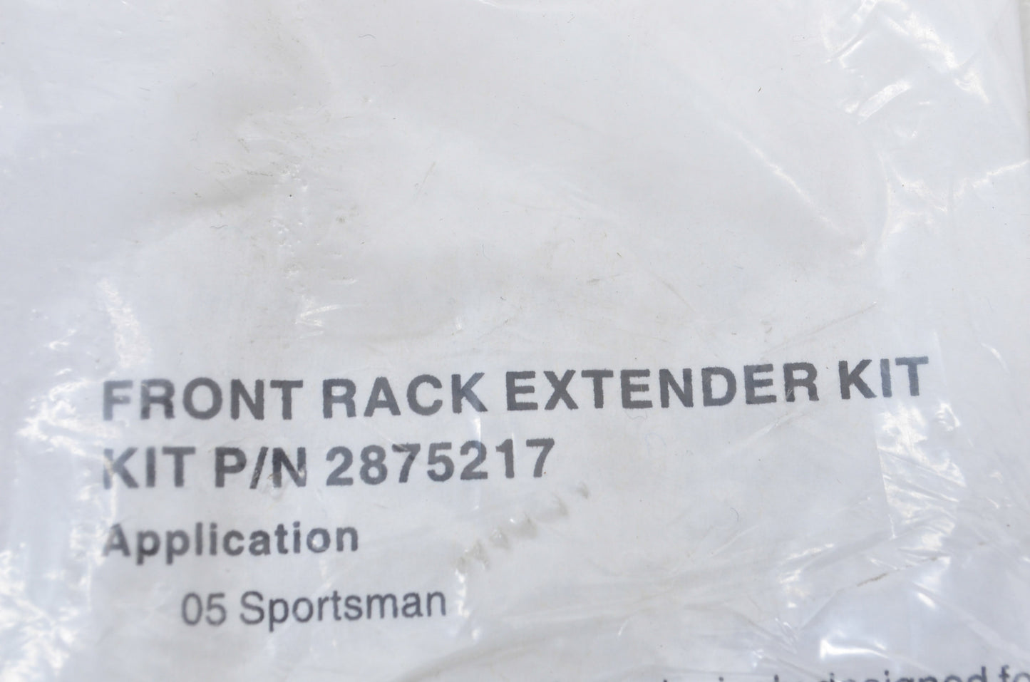 Front Rack Extender Hardware NOS