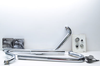 Stage 1 Shotgun Exhaust System Chrome NOS