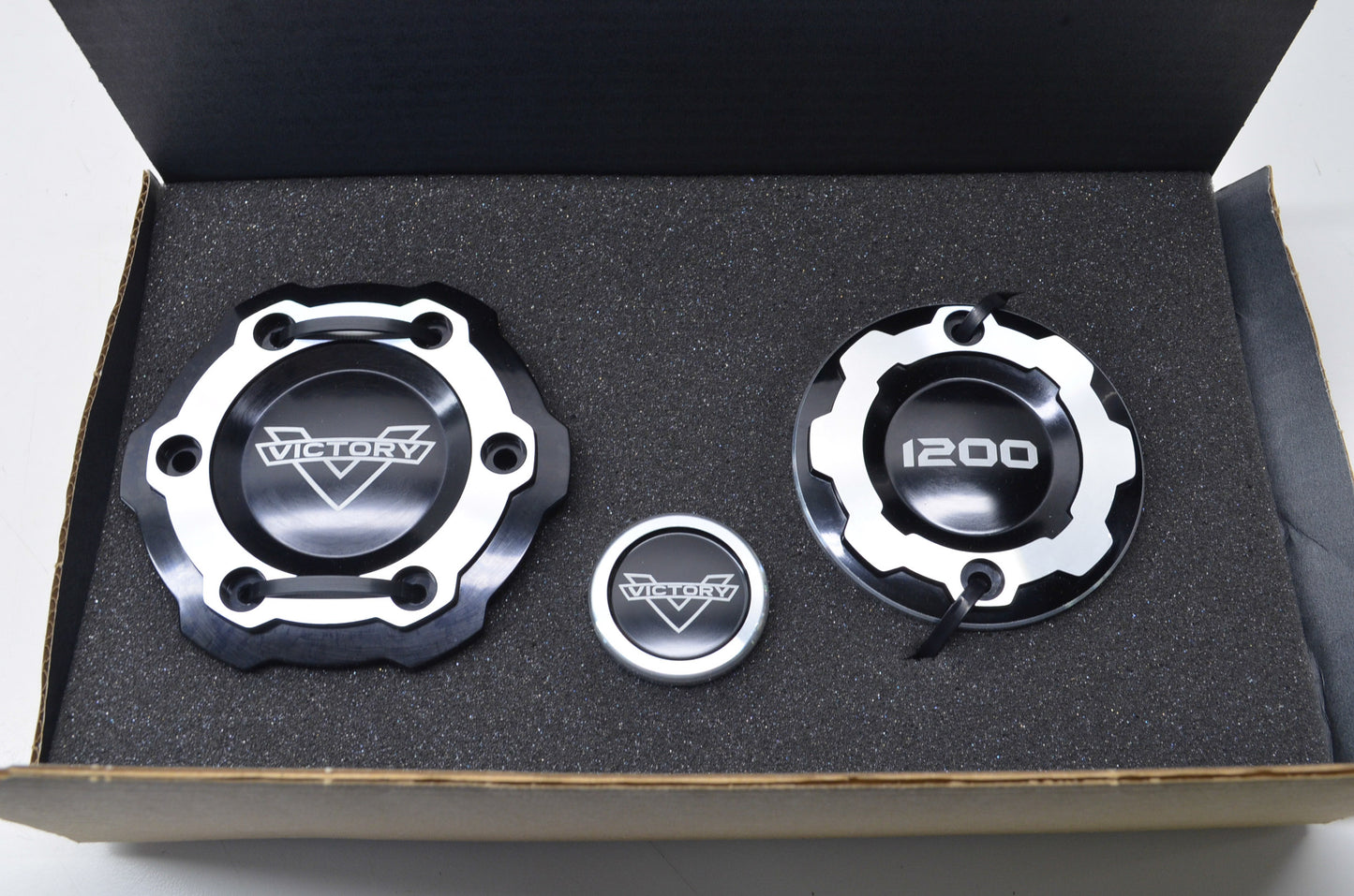 Octane Billet CafÃƒÂ© Engine Covers NOS