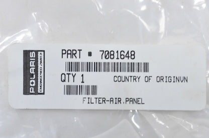 New OEM Victory Air Filter Panel NOS