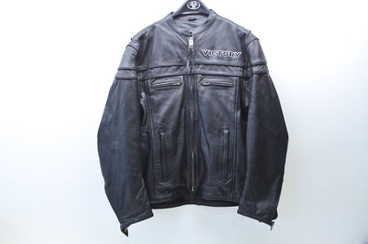 New OEM Victory  Mens Large Jet Motorcycle Jacket NOS