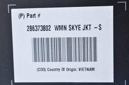 New OEM Victory Womens Small Black Skye Motorcycle Jacket NOS