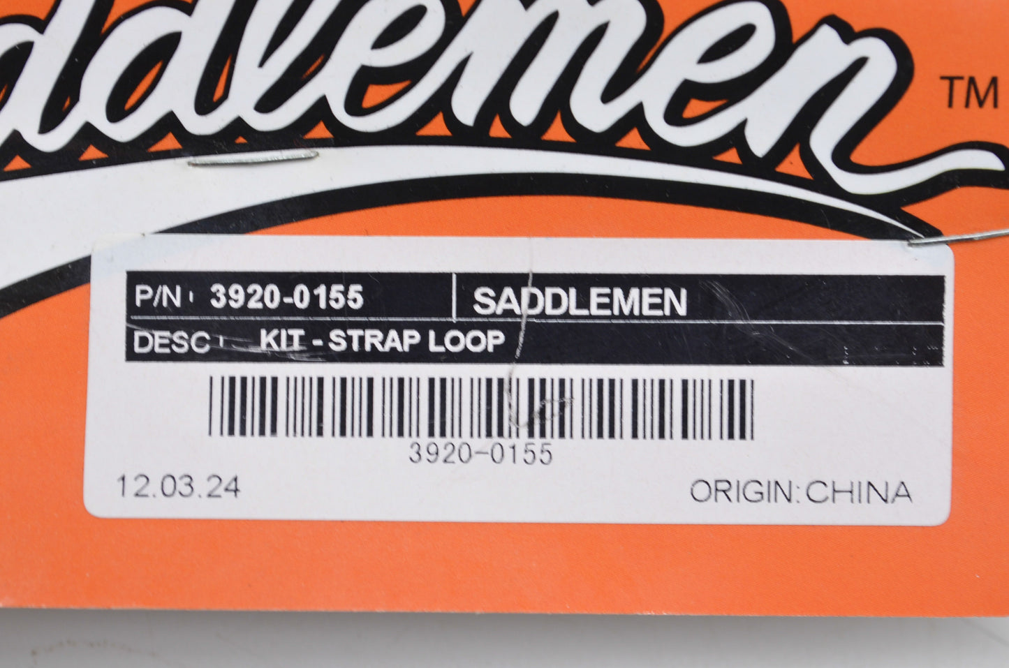New Saddlemen Strap Loop Kit NOS