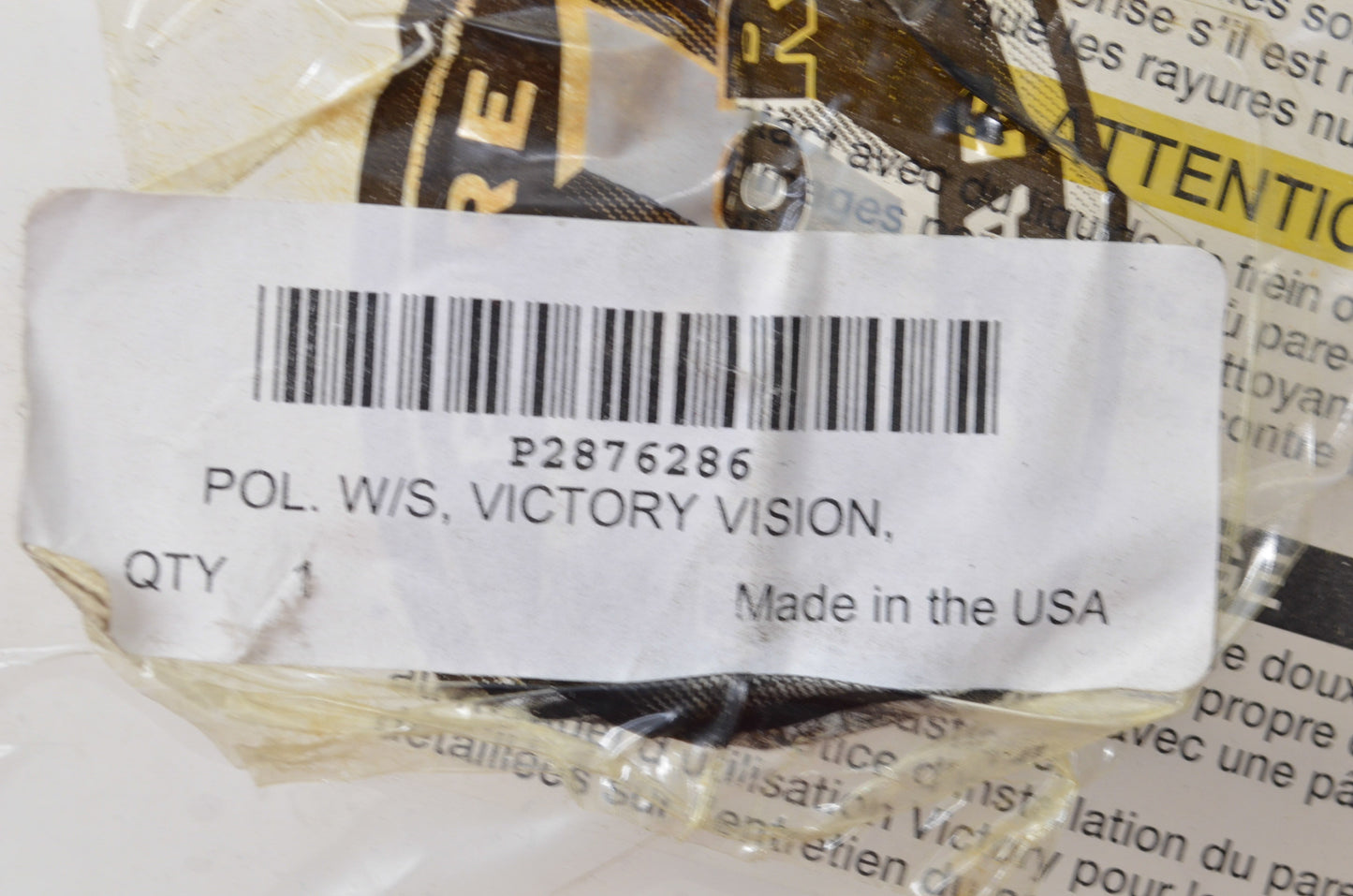 Vision Windshield NOS