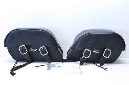 Soft Leather Saddlebag Kit NOS