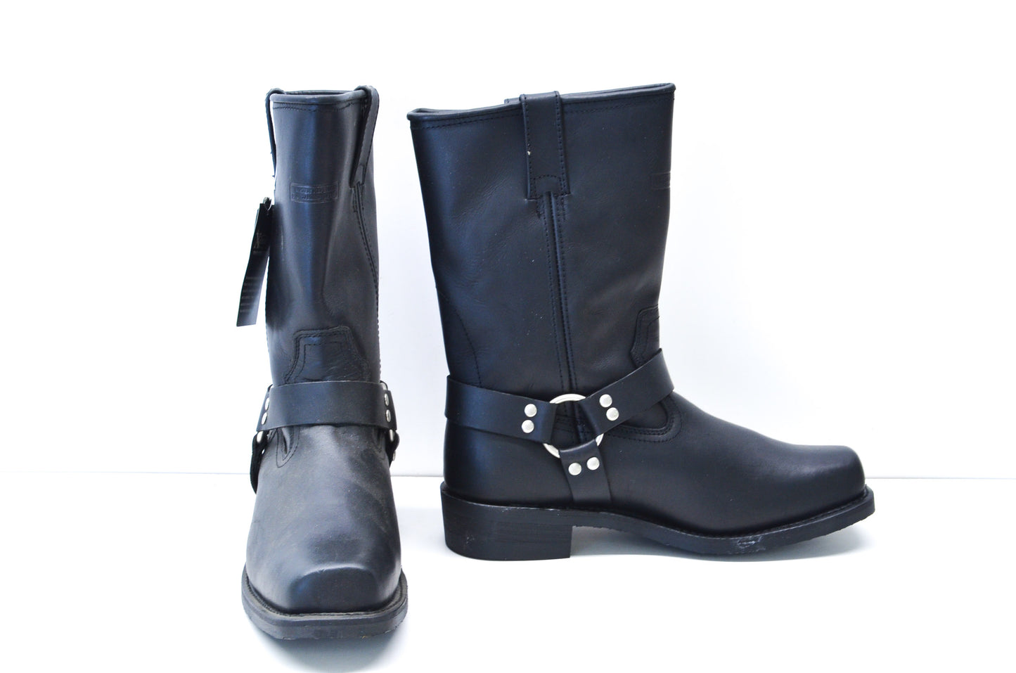 X Element LU1442-M Black Harness Boots Size 13 NOS