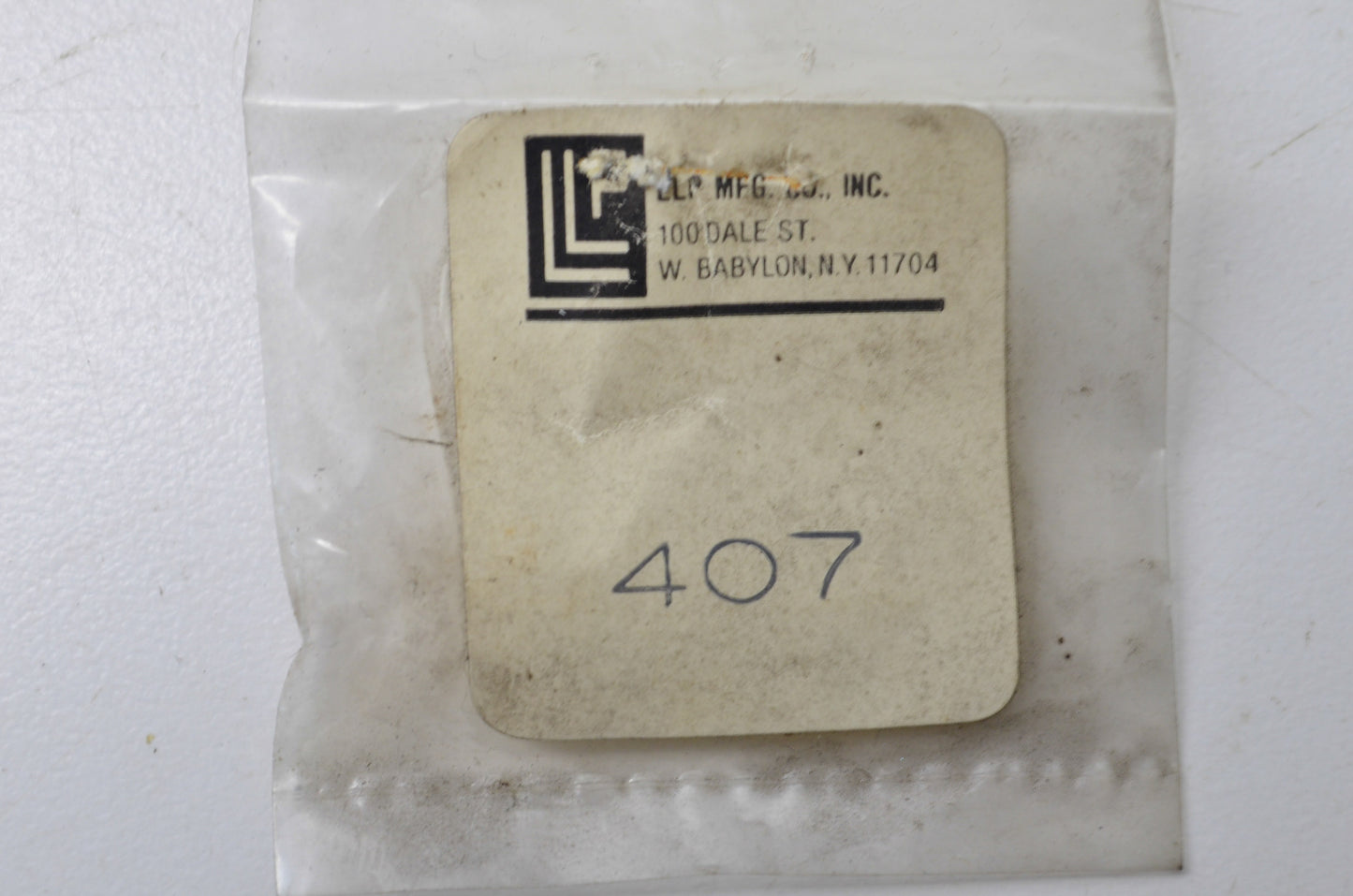 LLP 407 Float Valve Seat Kit NOS