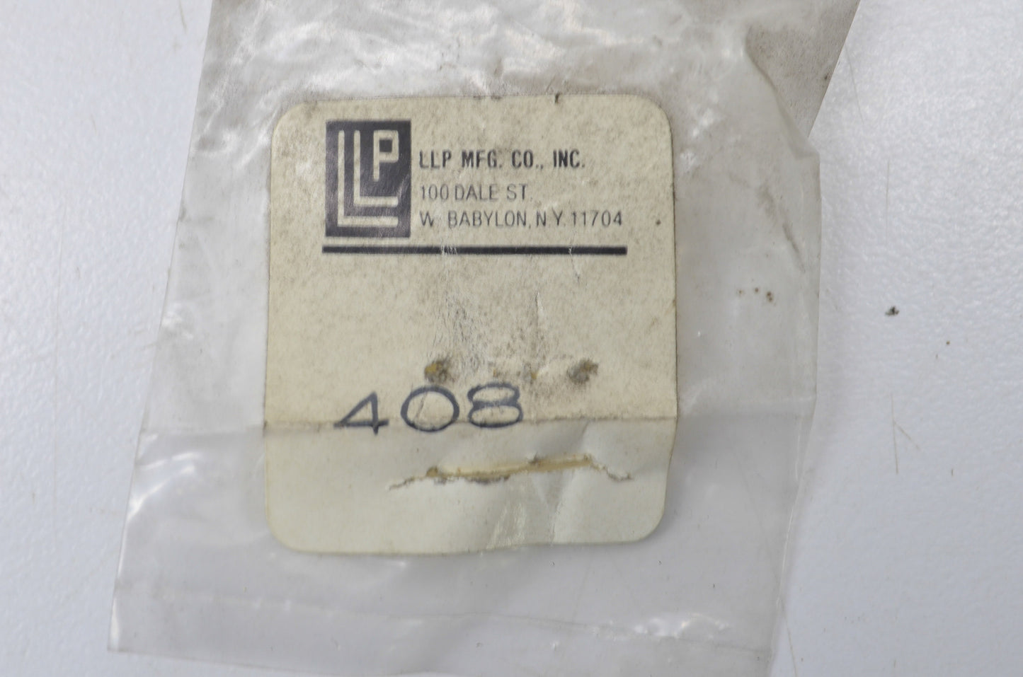 LLP 408, 07-408 Float Valve Seat Kit NOS